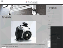 Tablet Screenshot of monzatermoricambi.com